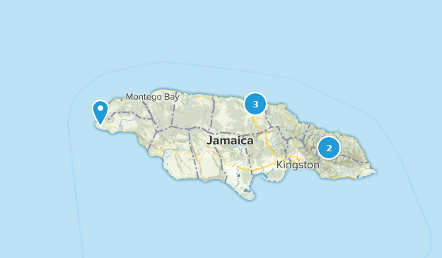 Jamaica Map