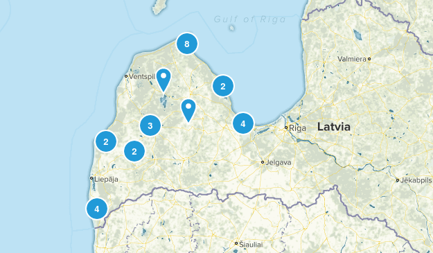 Latvia Map