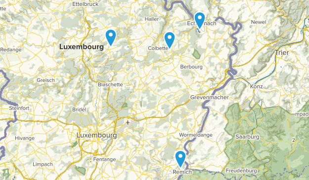 Luxembourg Map