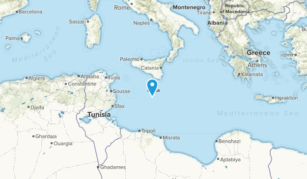 Malta Map