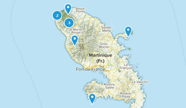 Martinique Map