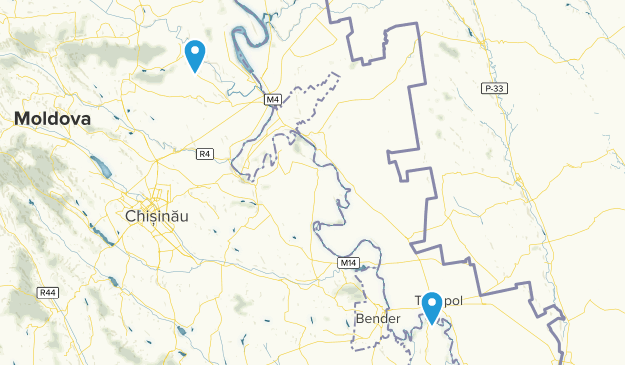 Moldavie Map