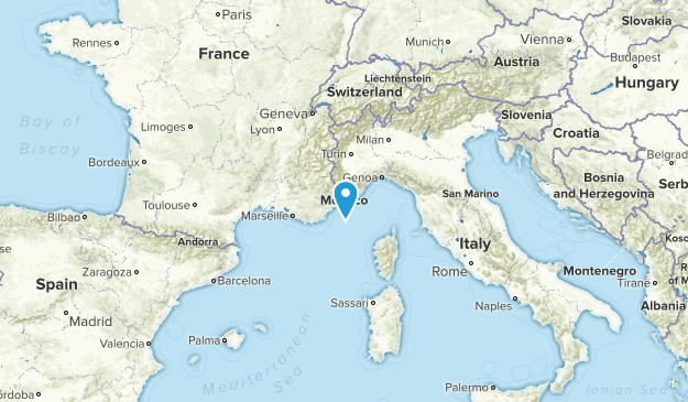 Monaco Map