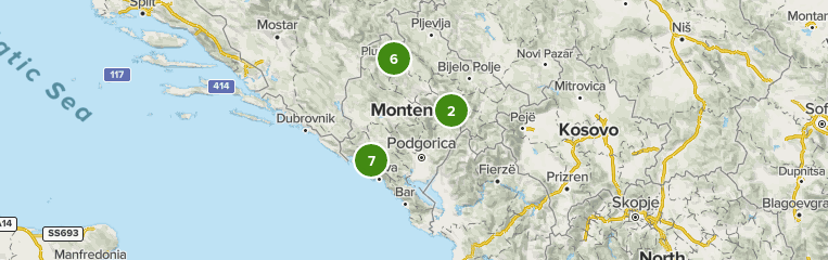 Montenegro Beliebte Routen Alltrails