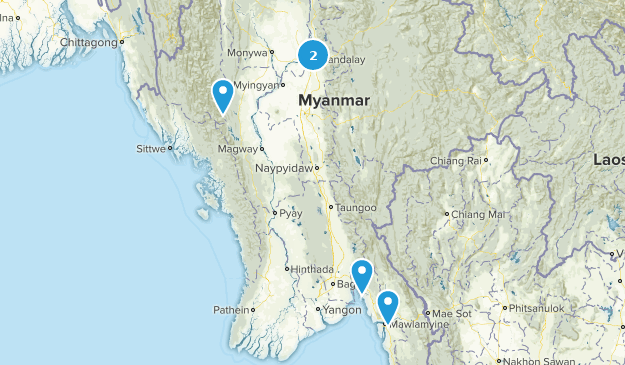 Myanmar Map