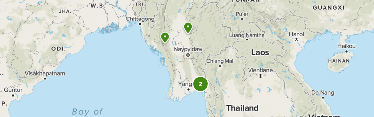 Die Besten Routen In Myanmar Alltrails