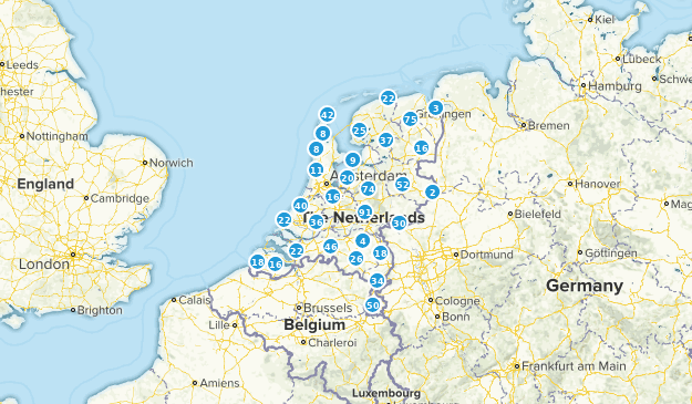 Netherlands Map