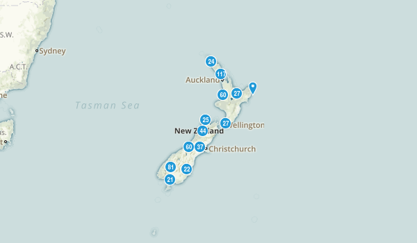 New Zealand Map