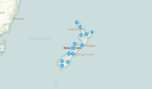 New Zealand Map
