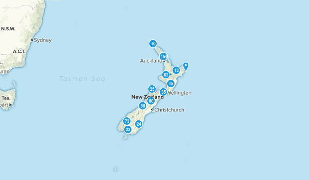 New Zealand Map