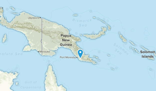 Papúa Nueva Guinea Map