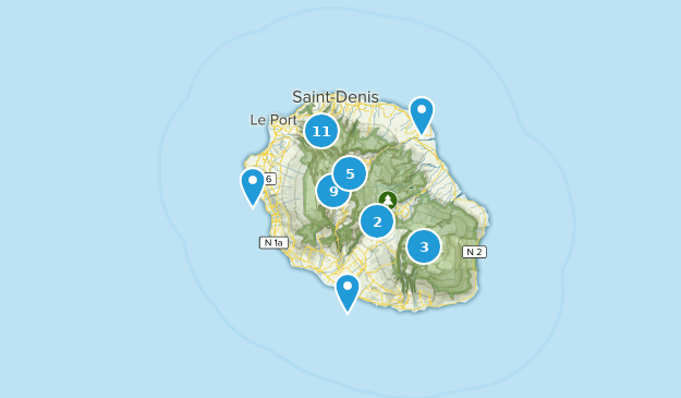 Réunion Map