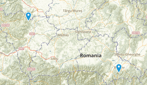 Romania Map