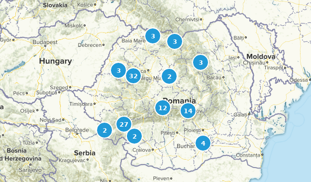 Roumanie Map