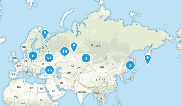 Russie Map