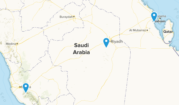Arabie saoudite Map