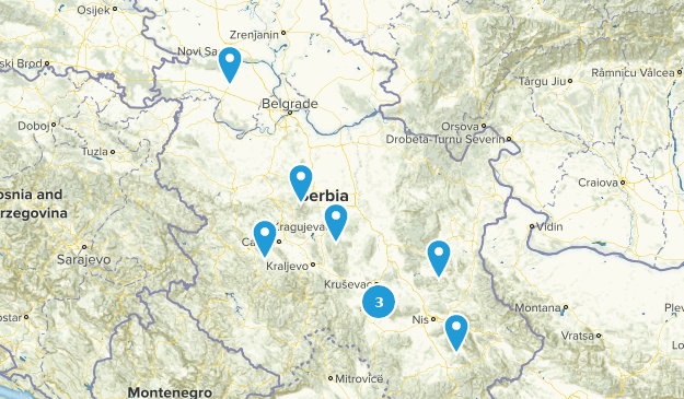 Serbia Map