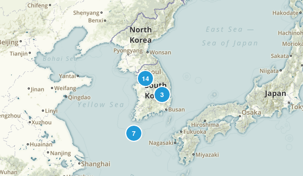 South Korea Map