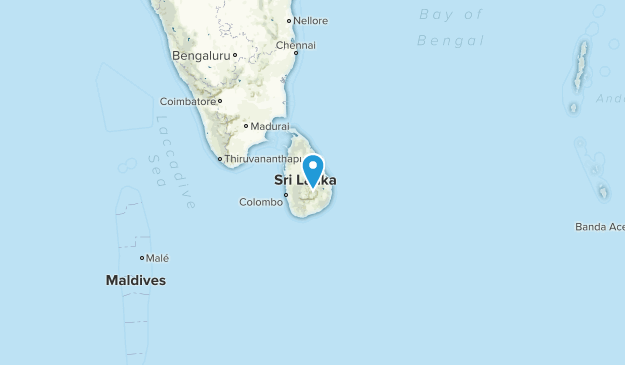 Sri Lanka Map