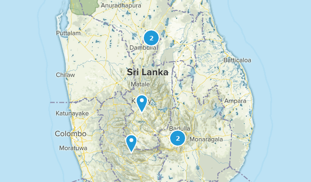 Sri Lanka Map