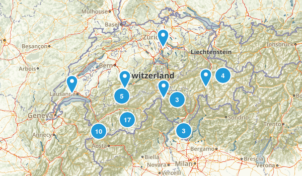 Switzerland Map