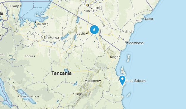 Tanzania Map