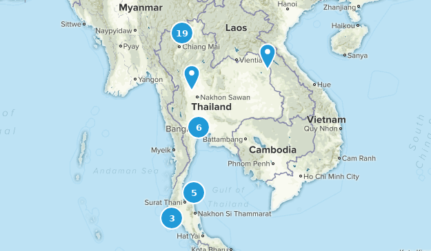 Thailand Map