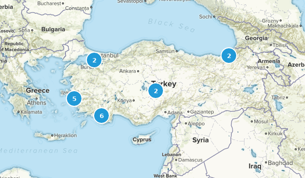 Turquía Map