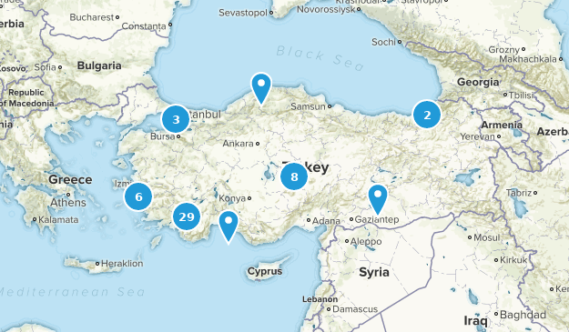 Turquie Map