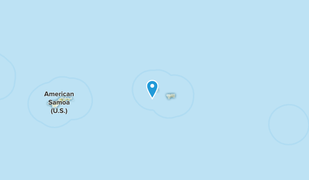 Ofu-Olosega, American Samoa Map