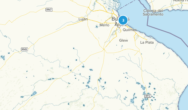 Buenos Aires, Argentina Map