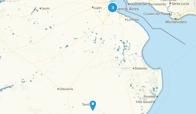Buenos Aires, Argentinien Map