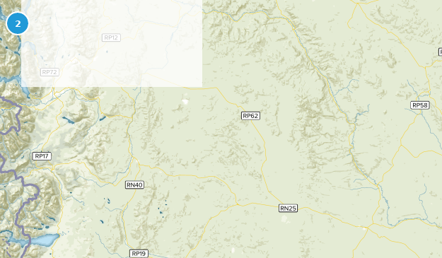 Chubut, Argentine Map