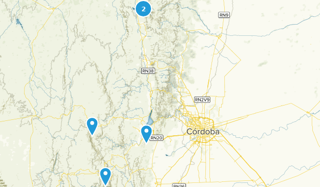 Córdoba, Argentinien Map