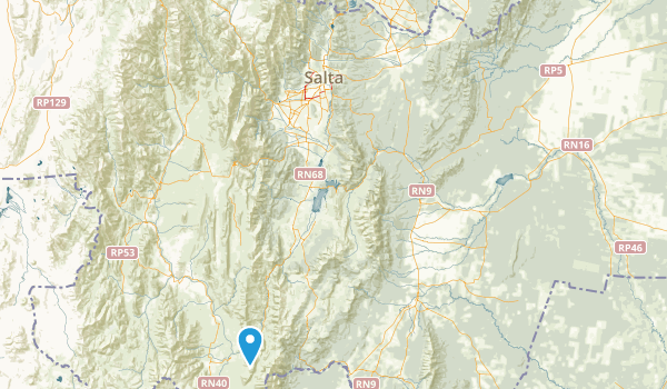 Salta, Argentina Map