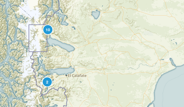 Santa Cruz, Argentina Map