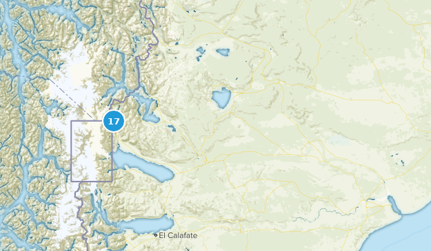 Santa Cruz, Argentina Map