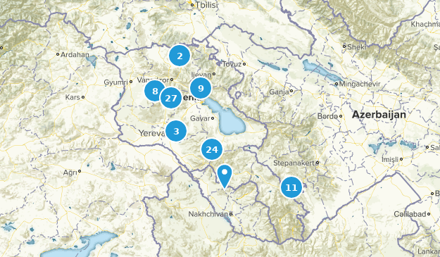 Kotayk', Armenia Map