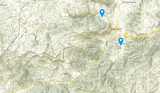 Tavush, Armenia Map