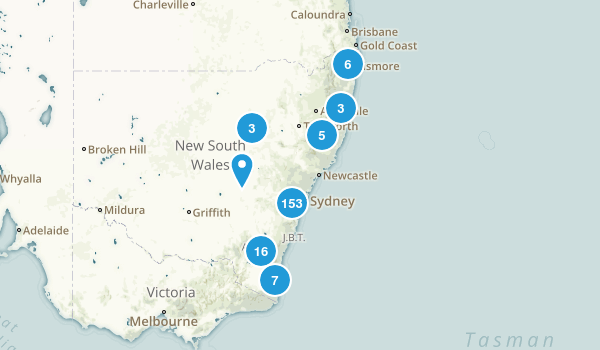 New South Wales, Australia Map