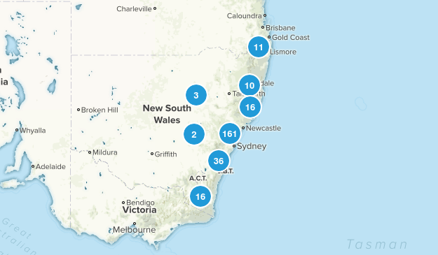 New South Wales, Australia Map