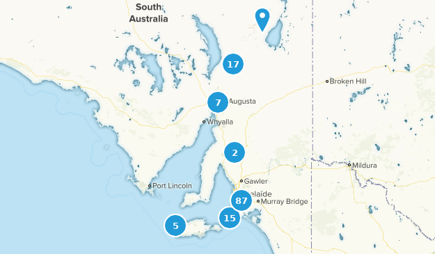 South Australia, Australia Map
