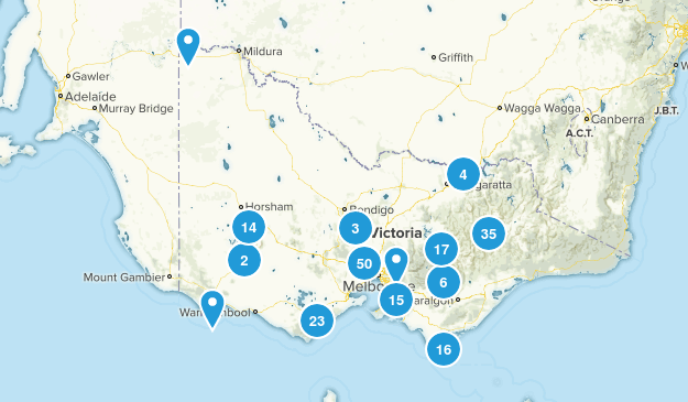 Victoria, Australia Map