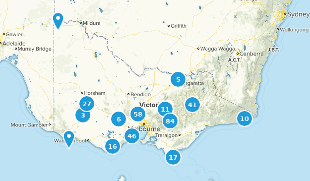 Victoria, Australia Map