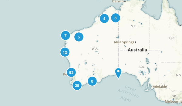 Western Australia, Australia Map