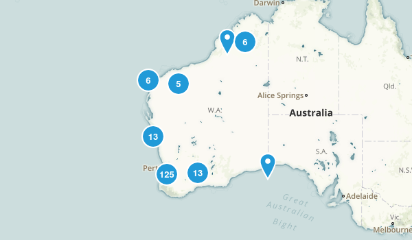 Western Australia, Australia Map