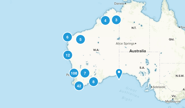 Western Australia, Australia Map