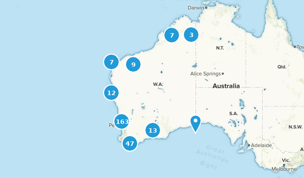 Western Australia, Australia Map
