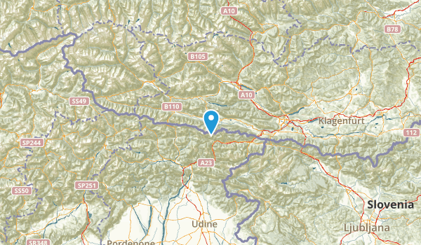 Carinthia, Austria Map