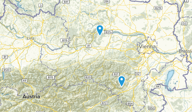 Niederösterreich, Austria Map